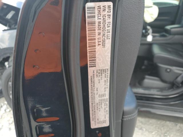 2022 DODGE DURANGO GT 1C4RDHDG1NC156331