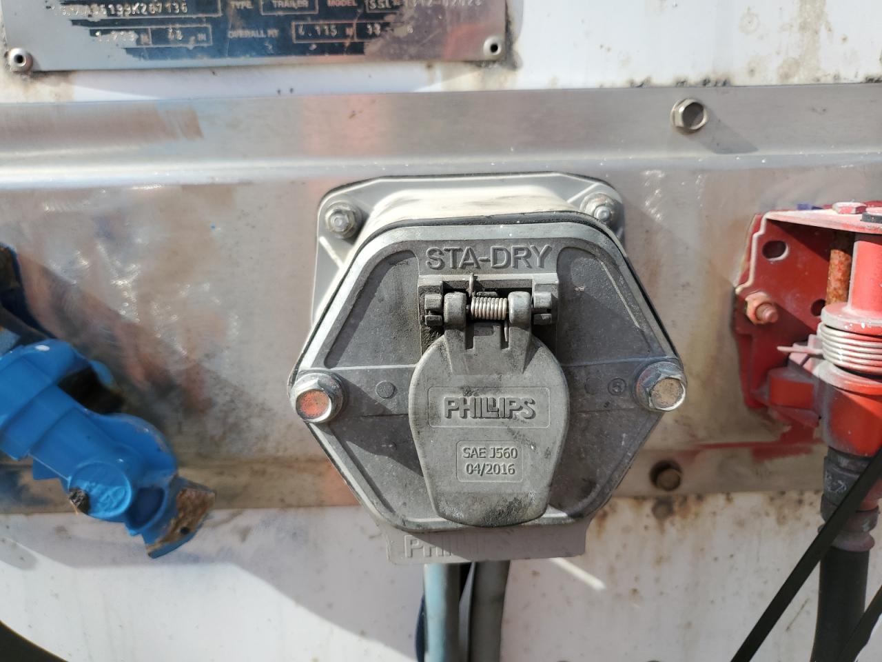 Lot #3287608006 2009 GGSD DRY VAN TRAILER