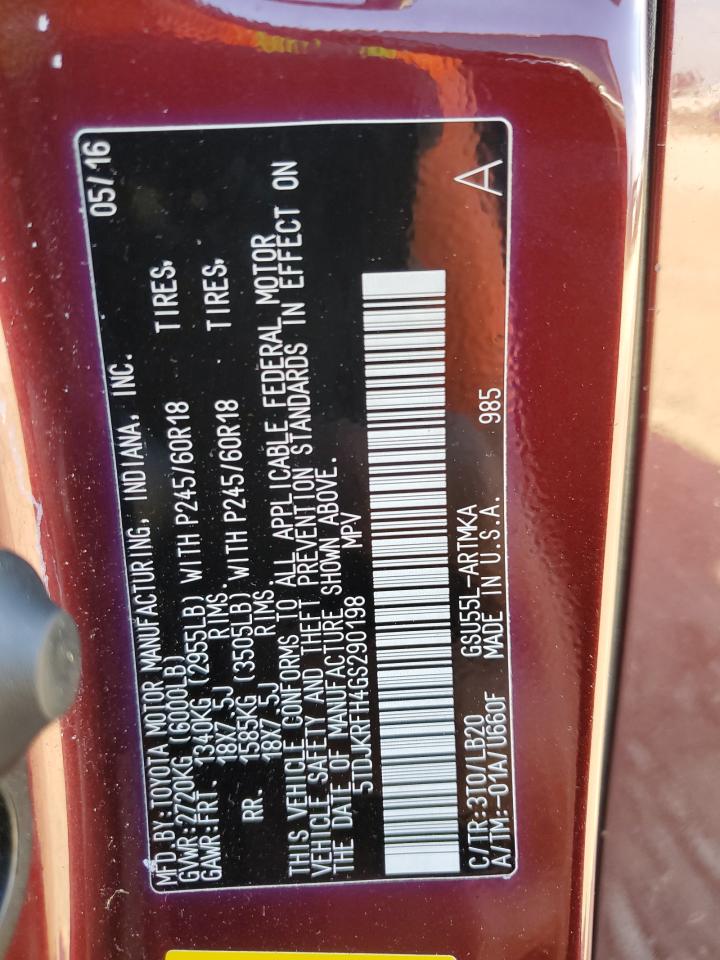 TOYOTA HIGHLANDER XLE