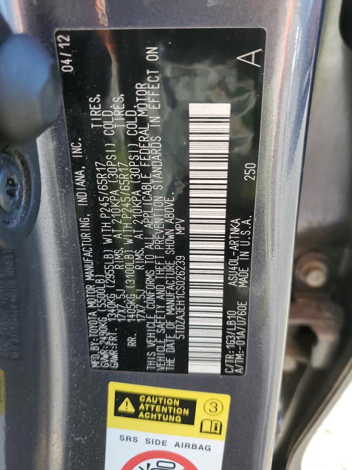 TOYOTA HIGHLANDER BASE