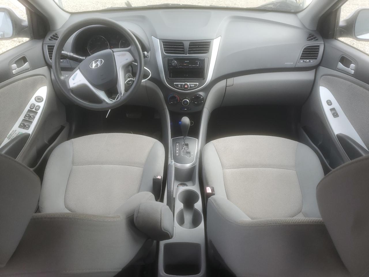 Lot #3310626855 2013 HYUNDAI ACCENT GLS