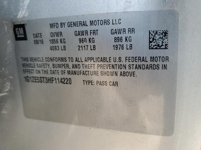 2017 CHEVROLET MALIBU LT #3293810605