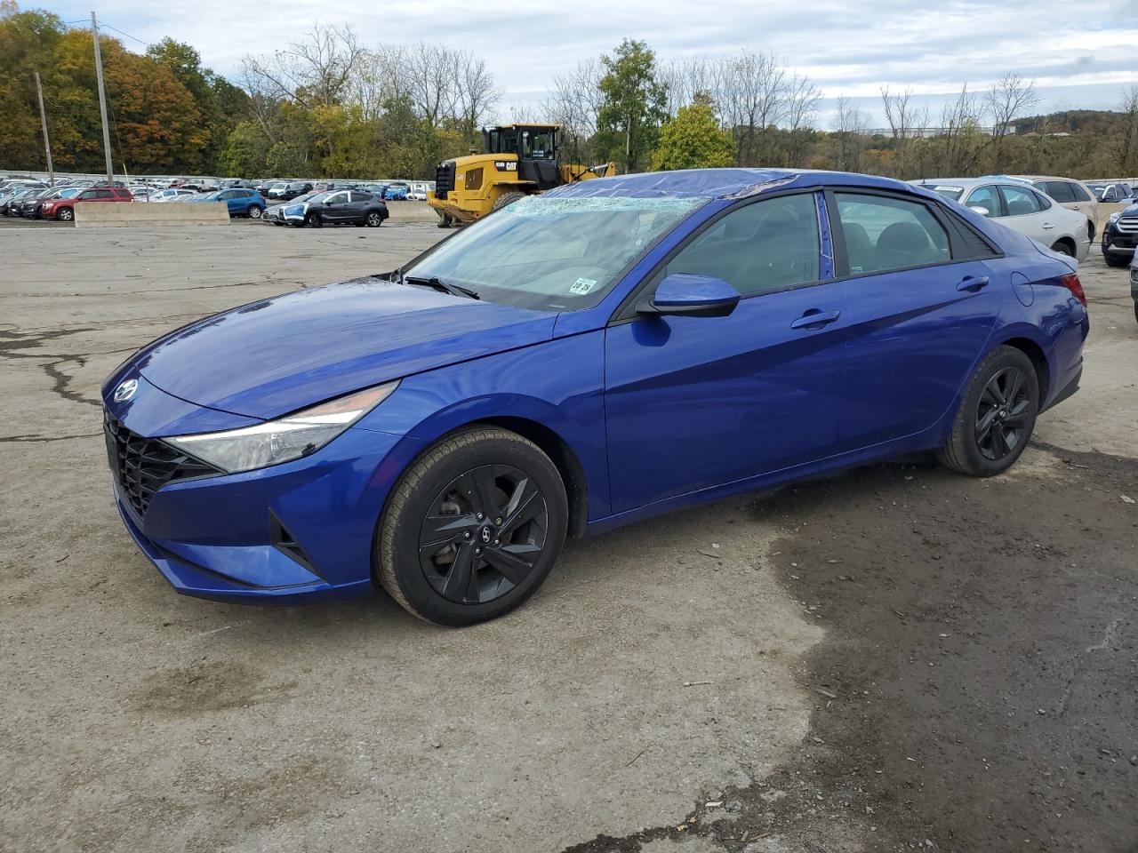 HYUNDAI ELANTRA BLUE
