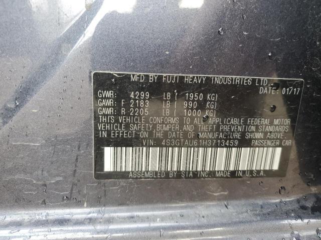 2017 SUBARU IMPREZA LI - 4S3GTAU61H3713459