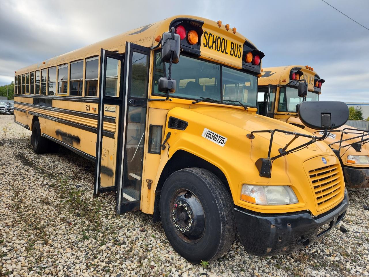 Lot #3268363261 2012 BLUE BIRD SCHOOL BUS