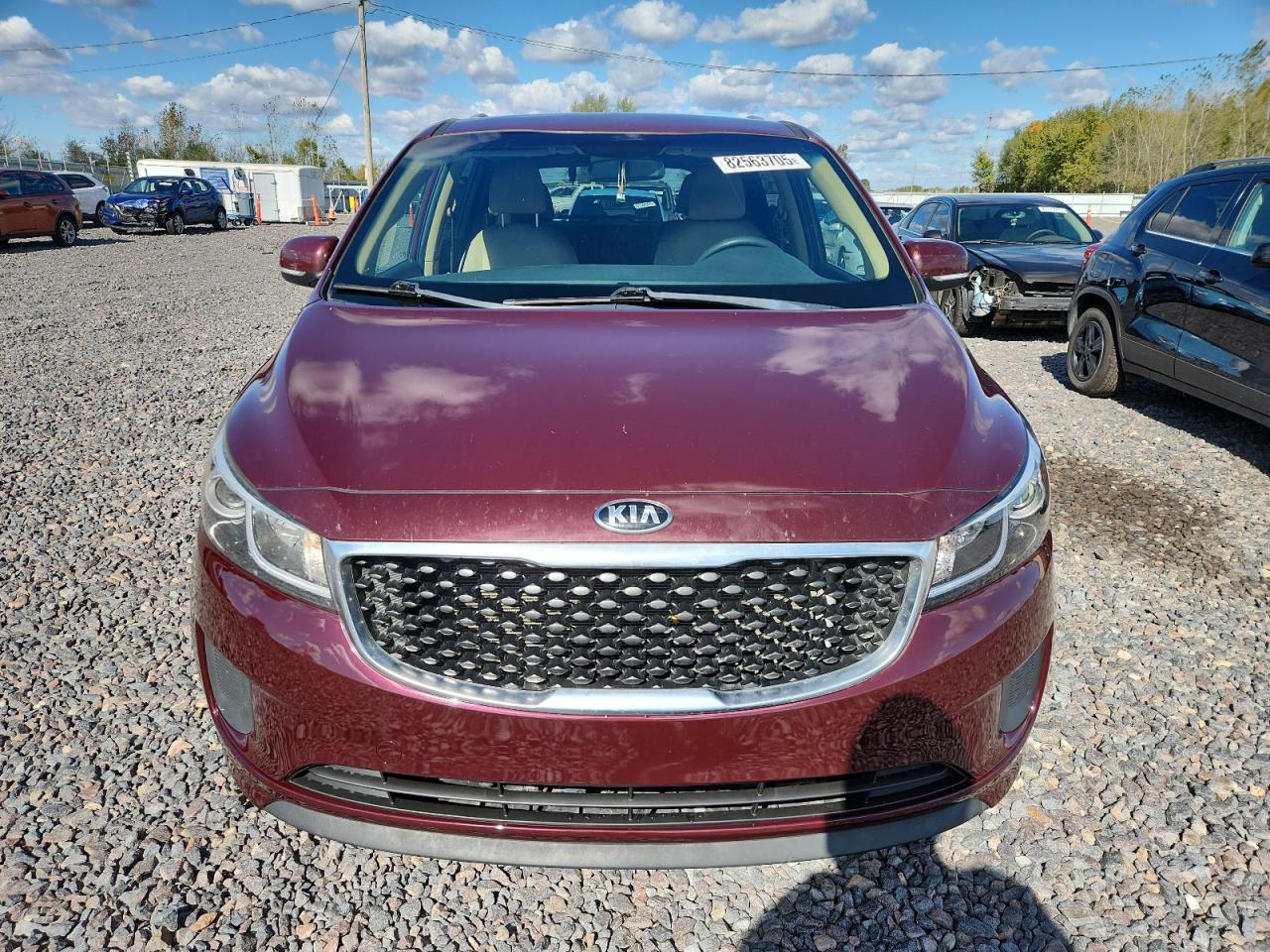 Lot #3290382761 2015 KIA SEDONA LX