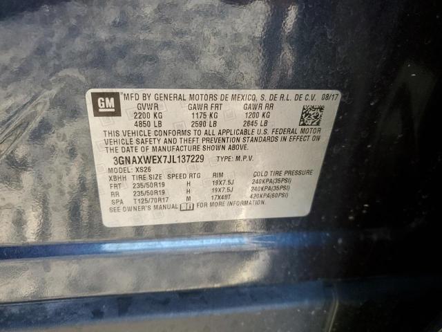 2018 CHEVROLET EQUINOX PR #3284047837