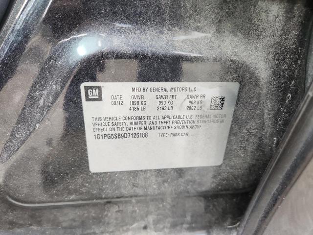 2013 CHEVROLET CRUZE LTZ - 1G1PG5SB9D7126188