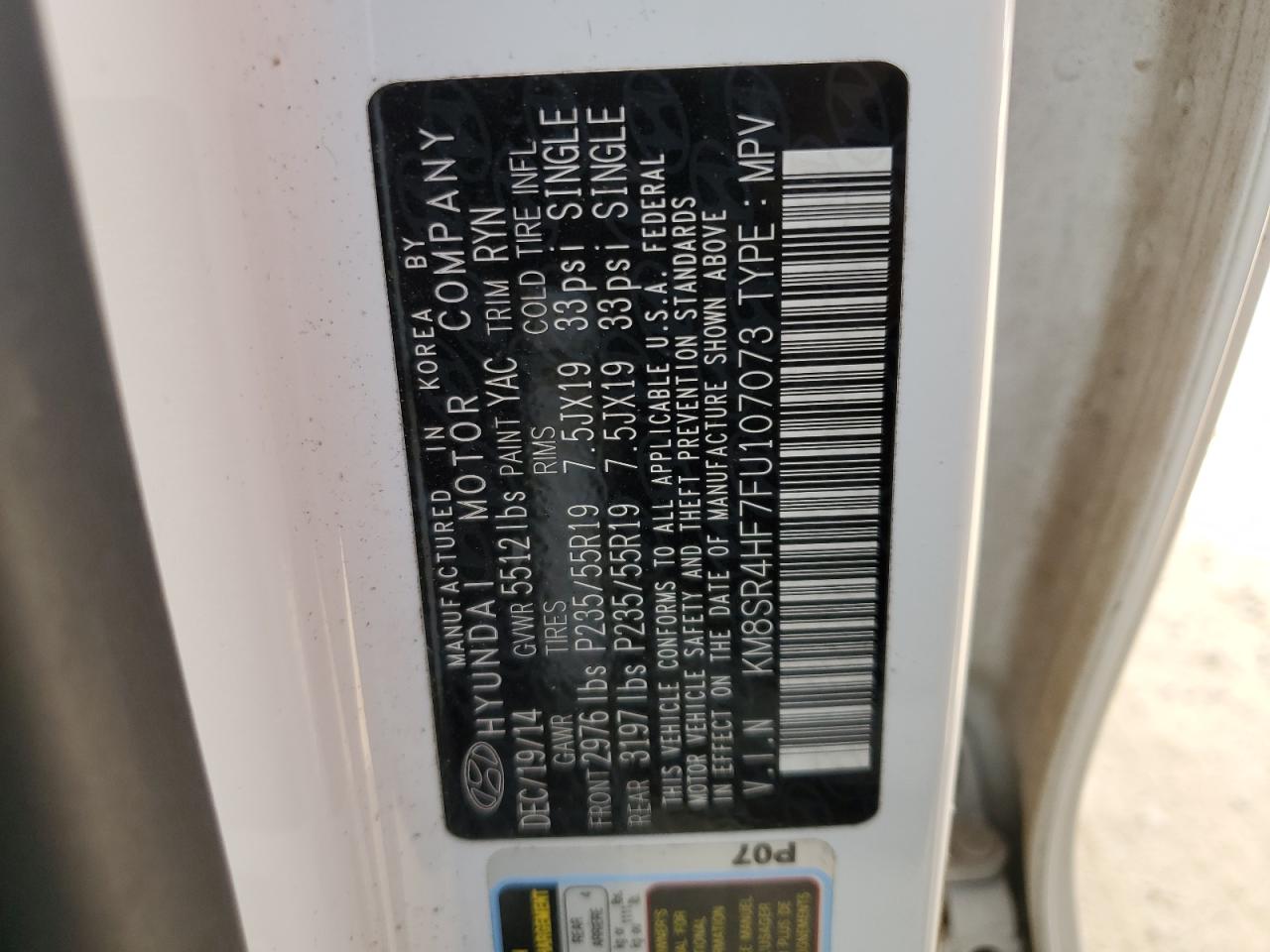 HYUNDAI SANTA FE GLS