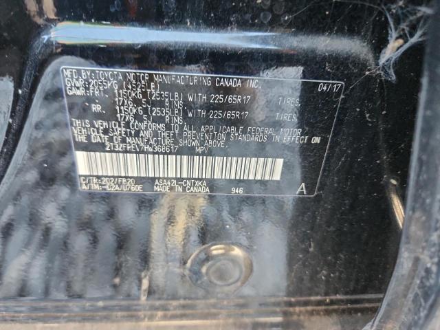 2017 TOYOTA RAV4 LE 2T3ZFREV7HW368617