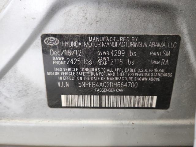2013 HYUNDAI SONATA GLS #3296335411