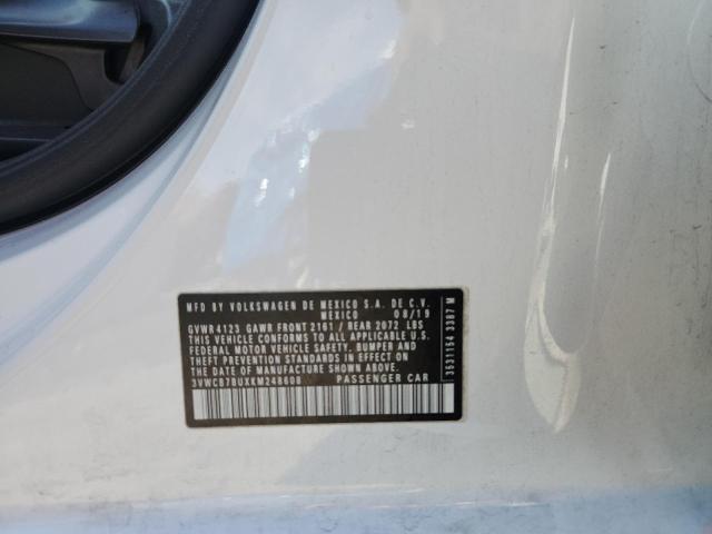 2019 VOLKSWAGEN JETTA S - 3VWCB7BUXKM248608