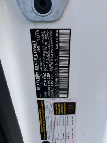 2016 MERCEDES-BENZ E 400 4MAT WDDKJ6HB3GF338780