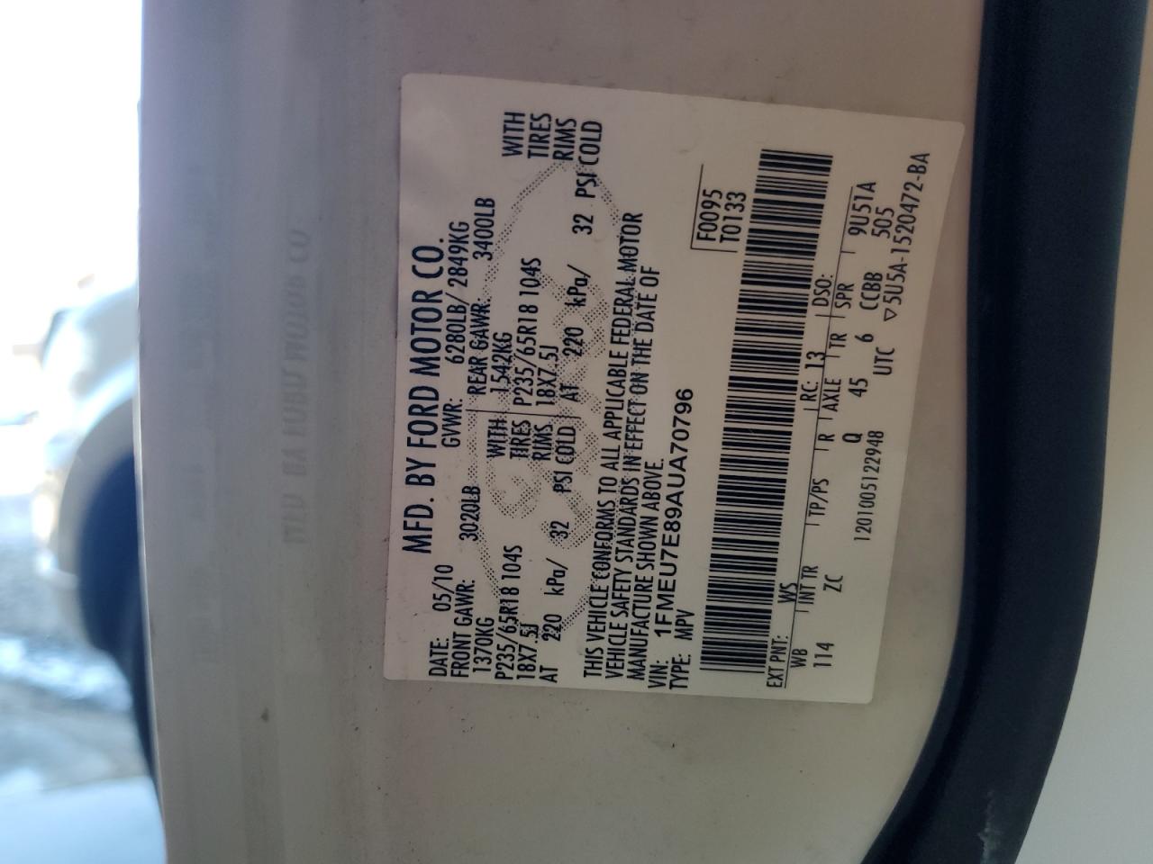 FORD EXPLORER EDDIE BAUER