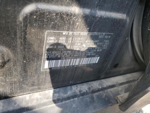 2016 SUBARU OUTBACK 2. - 4S4BSACC3G3320058