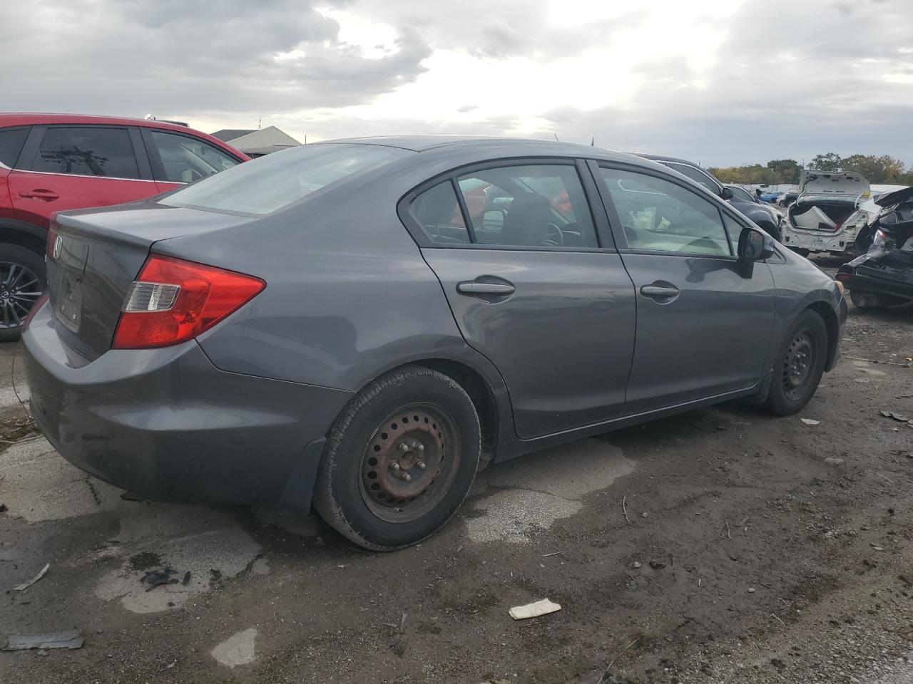 Lot #3315700712 2012 HONDA CIVIC LX