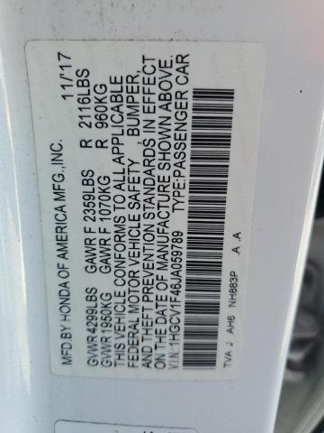 2018 HONDA ACCORD EX #3278640979