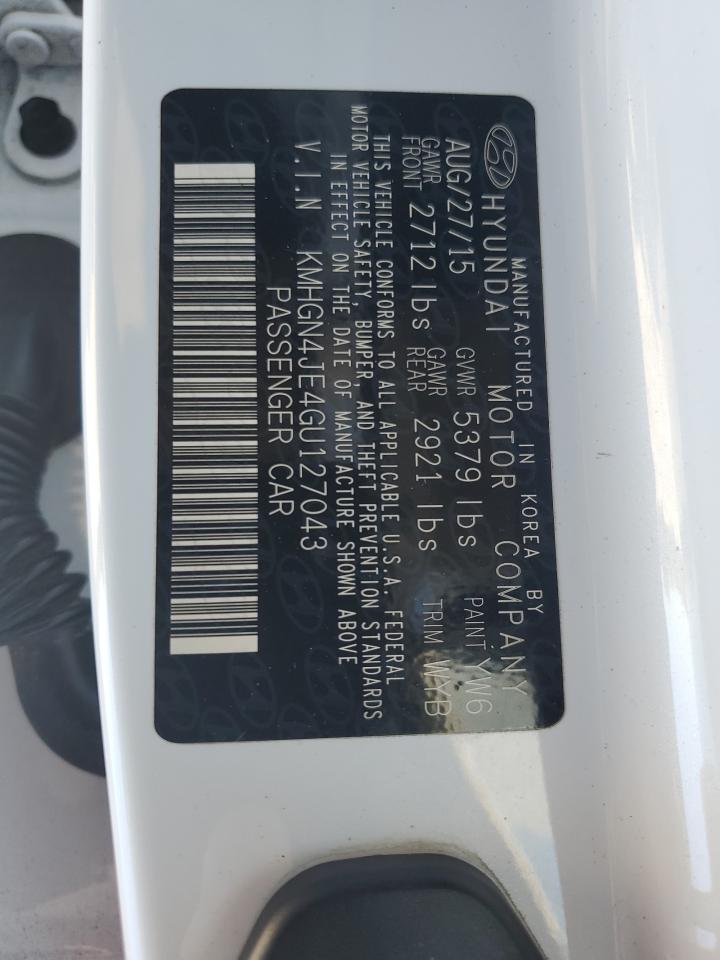 HYUNDAI GENESIS 3.8L