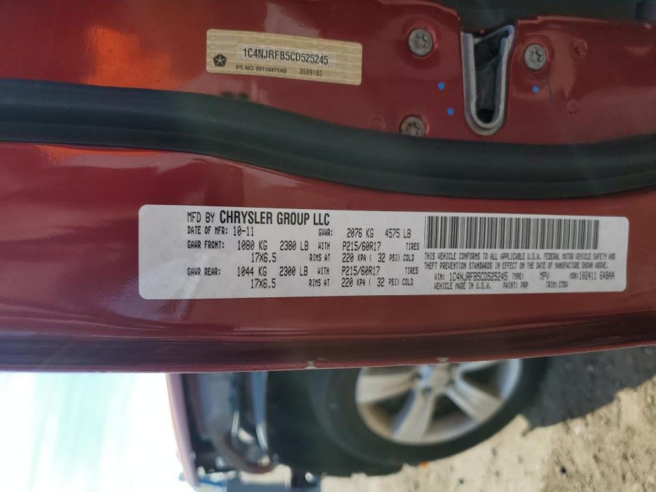 JEEP PATRIOT LATITUDE