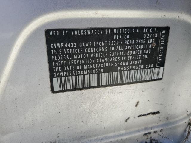 2013 VOLKSWAGEN JETTA TDI - 3VWPL7AJ3DM668526