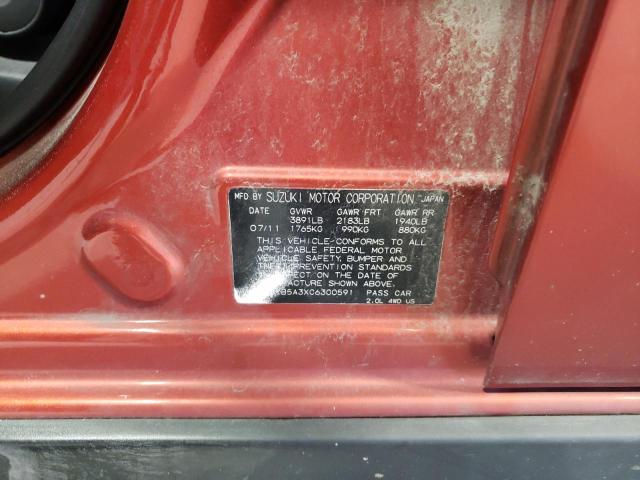 2012 SUZUKI SX4 #3292515688