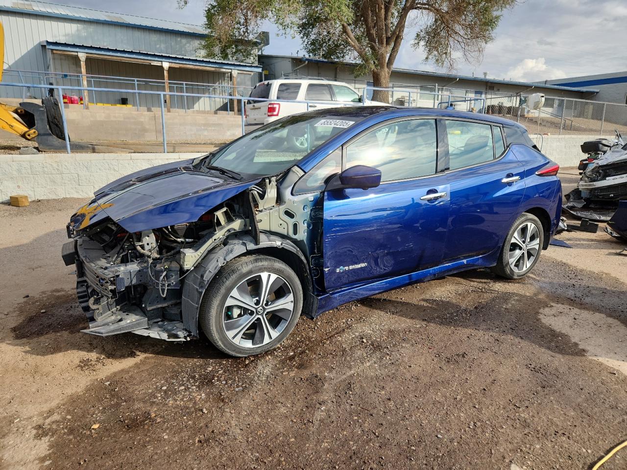 Lot #3279538266 2019 NISSAN LEAF S PLU