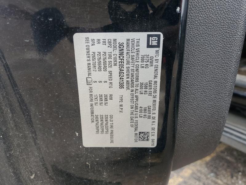 2010 CHEVROLET AVALANCHE #3291482004