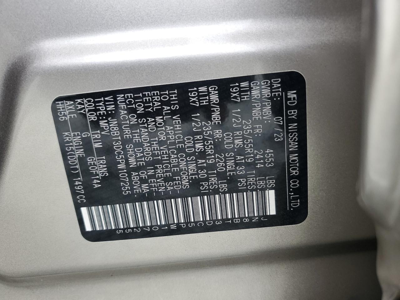 NISSAN ROGUE PLATINUM