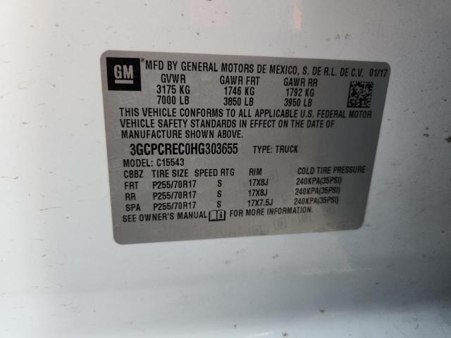 2017 CHEVROLET SILVERADO #3291371137