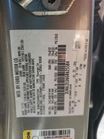 2016 LINCOLN MKZ HYBRID 3LN6L2LU6GR625584
