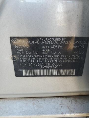 2017 HYUNDAI SONATA SPO #3293566967