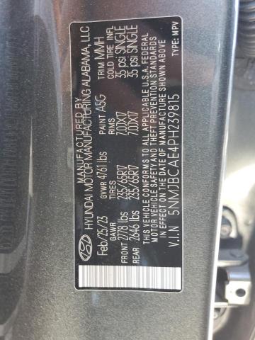 2023 HYUNDAI TUCSON SEL #3305562077