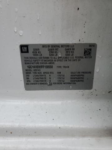 2015 CHEVROLET SILVERADO - 1GC1KVE85FF158558