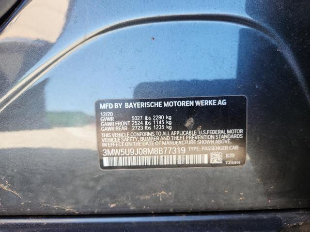 2021 BMW M340XI 3MW5U9J08M8B77319