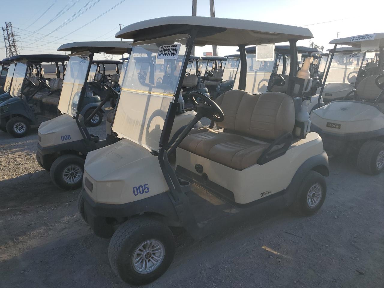 Lot #3263696698 2020 CLUB CAR TEMPO LITHIUM