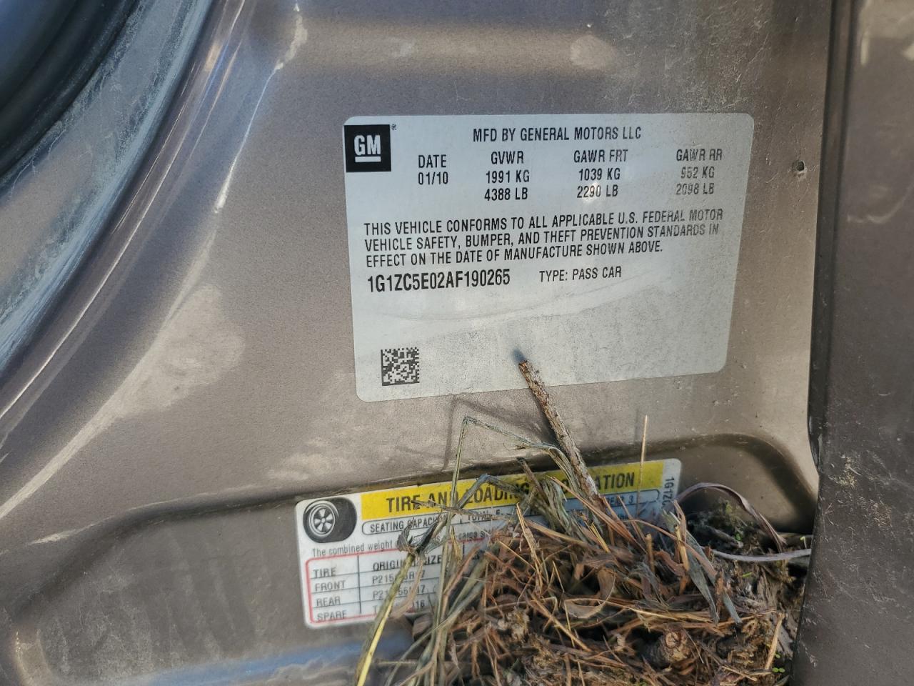 CHEVROLET MALIBU 1LT