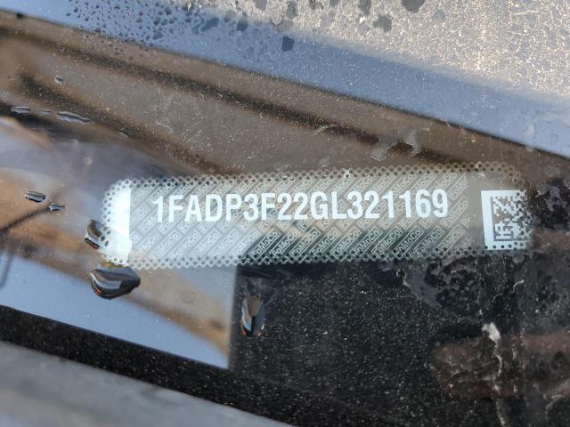 2016 FORD FOCUS SE - 1FADP3F22GL321169