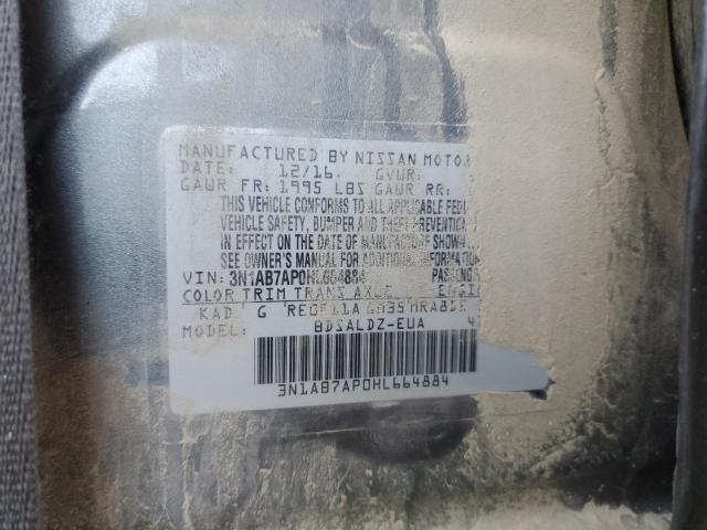 2017 NISSAN SENTRA S #3290194278