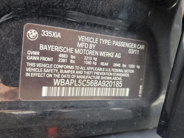 2011 BMW 335 XI - WBAPL5C56BA920185
