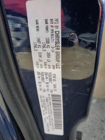 2014 CHRYSLER TOWN & COU - 2C4RC1BG1ER326756