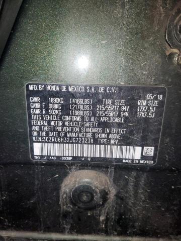 2018 HONDA HR-V LX - 3CZRU6H32JG723238