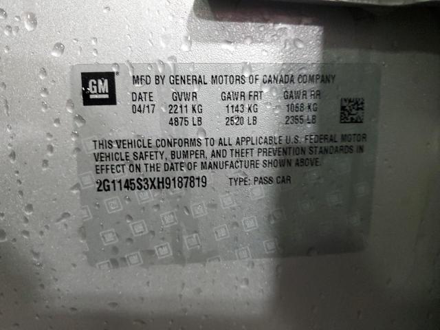 2017 CHEVROLET IMPALA PRE #3274697795