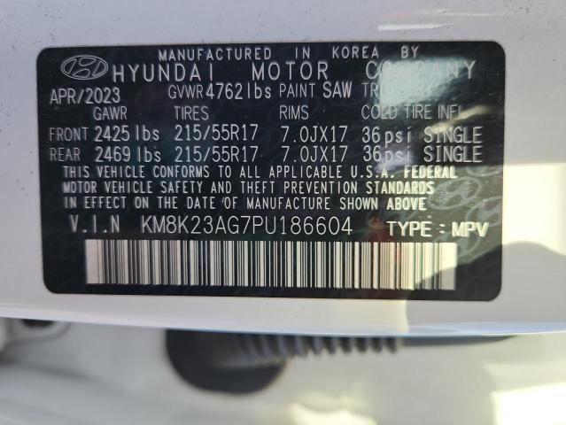 2023 HYUNDAI KONA SE - KM8K23AG7PU186604