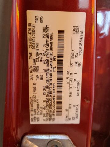 2014 FORD ESCAPE TIT - 1FMCU0J92EUD01721