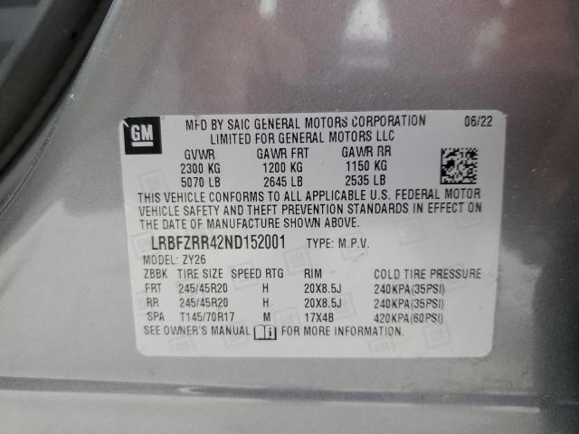 2022 BUICK ENVISION A #3282604888