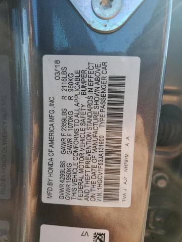 2018 HONDA ACCORD EXL - 1HGCV1F53JA131900