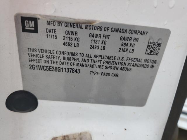 2016 CHEVROLET IMPALA LIM #3303930701