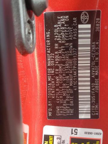 2023 TOYOTA CAMRY LE - 4T1C11AK7PU091377