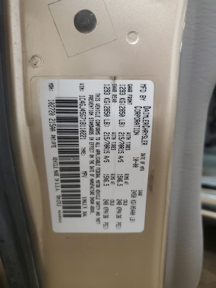 Lot #3277076176 2001 CHRYSLER VOYAGER LX