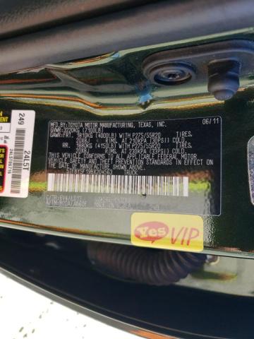 2011 TOYOTA TUNDRA DOU - 5TFBY5F19BX204563